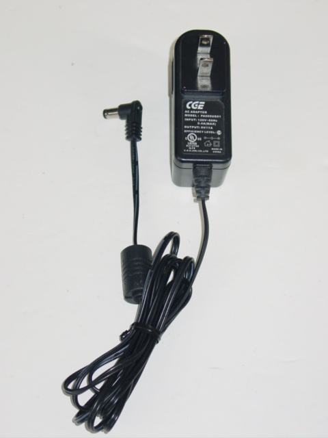 NEW CGE PA009UG01 AC Adapter 9V 1A